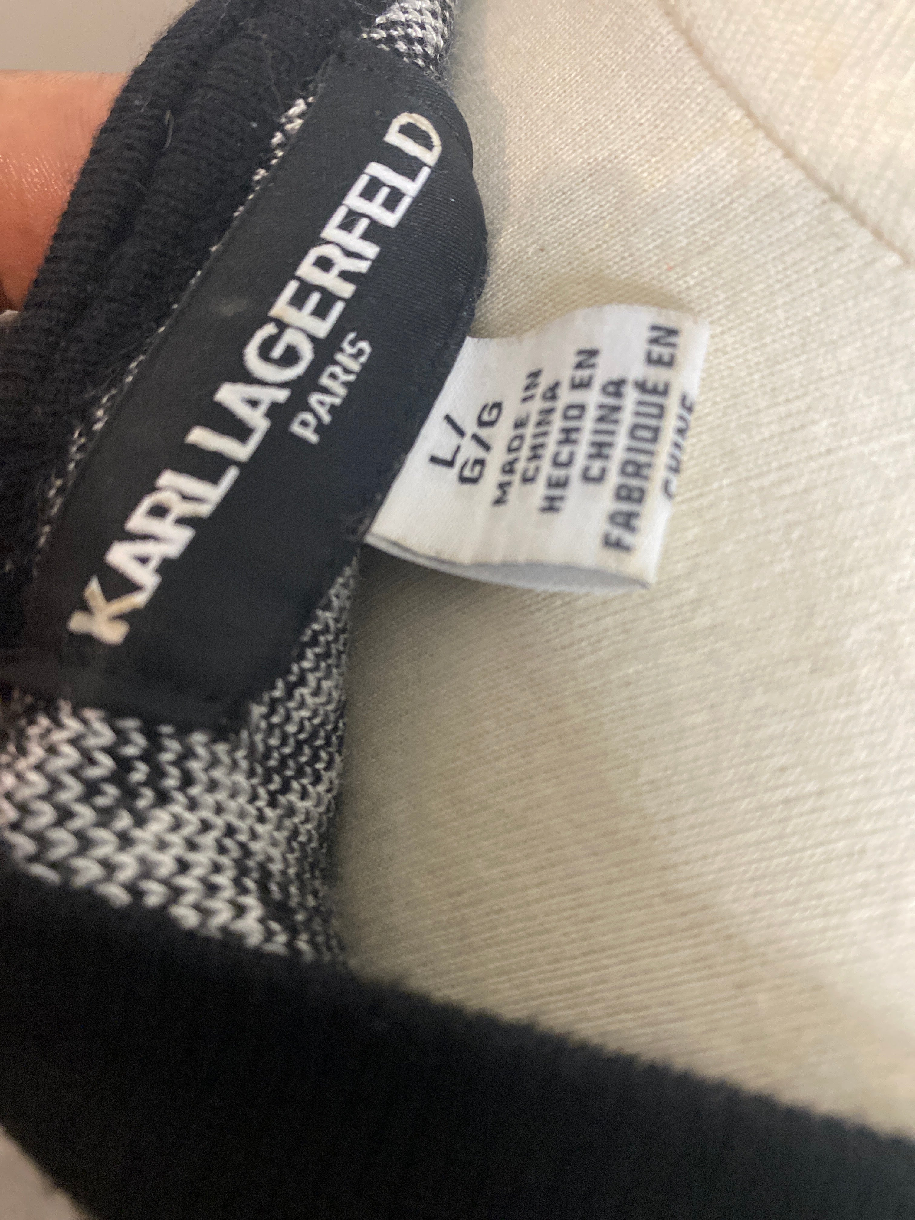 Karl Lagerfeld Sweater (Sz L)