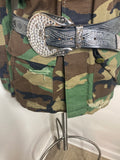 Streets Ahead Leather Sequin belt