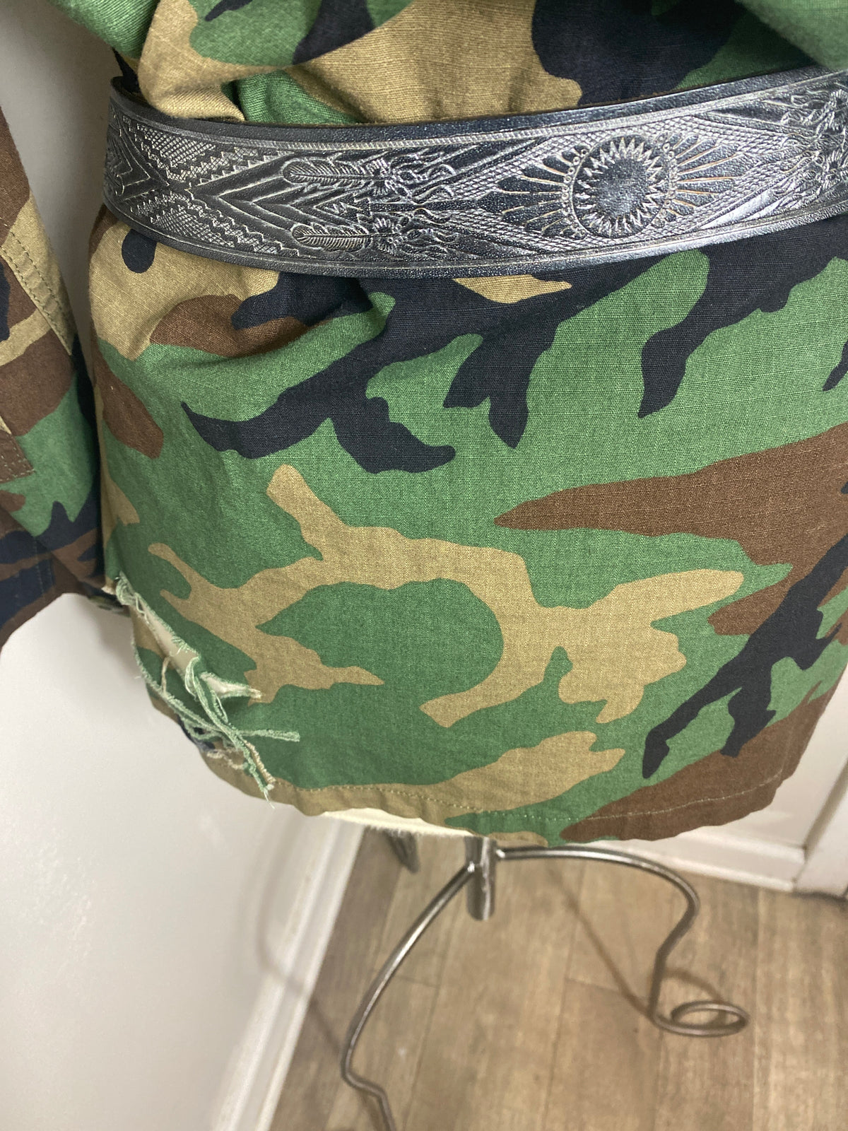 Streets Ahead Leather Sequin belt