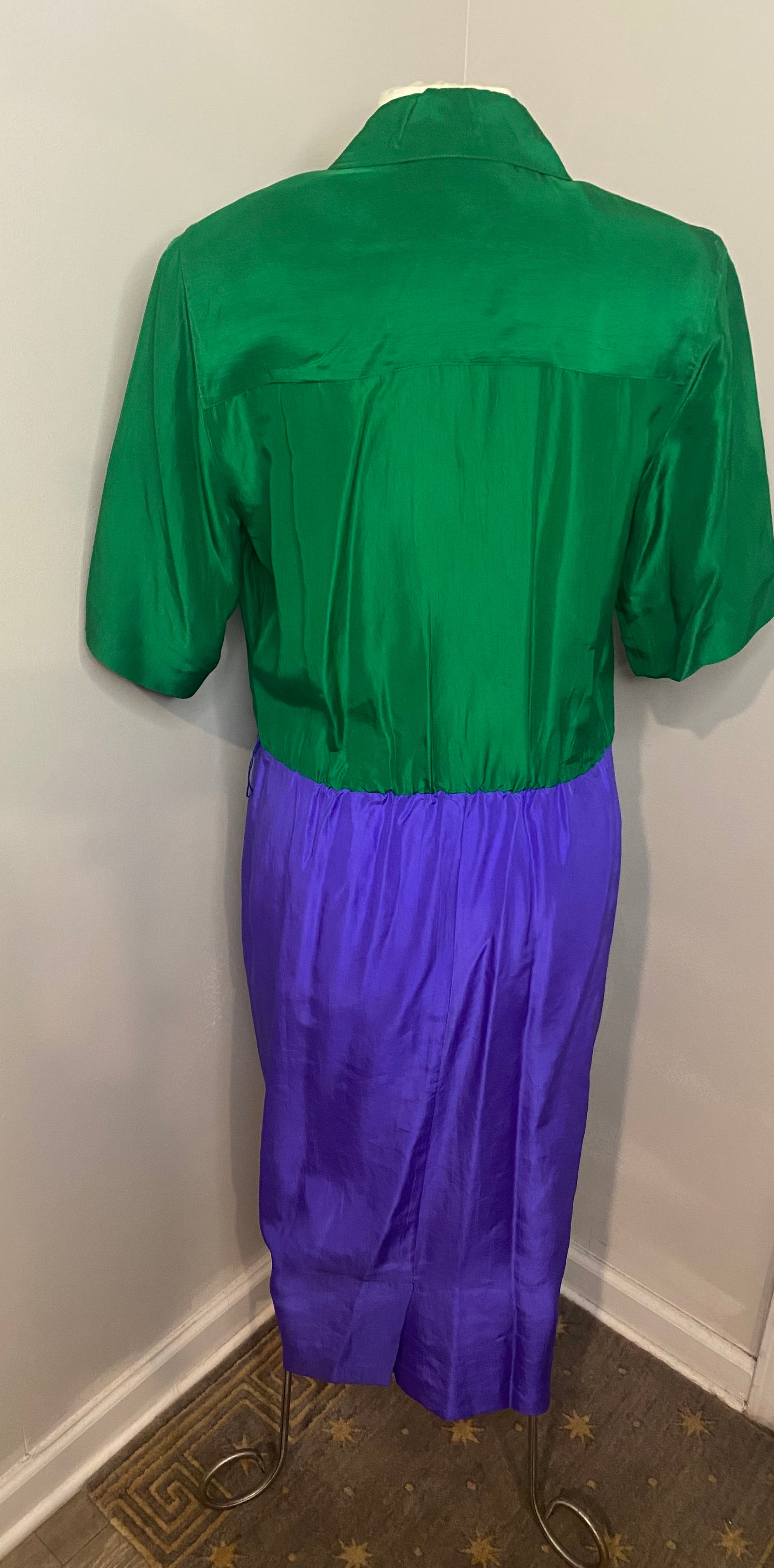 Argenti 100% silk sports dress (Sz 8)