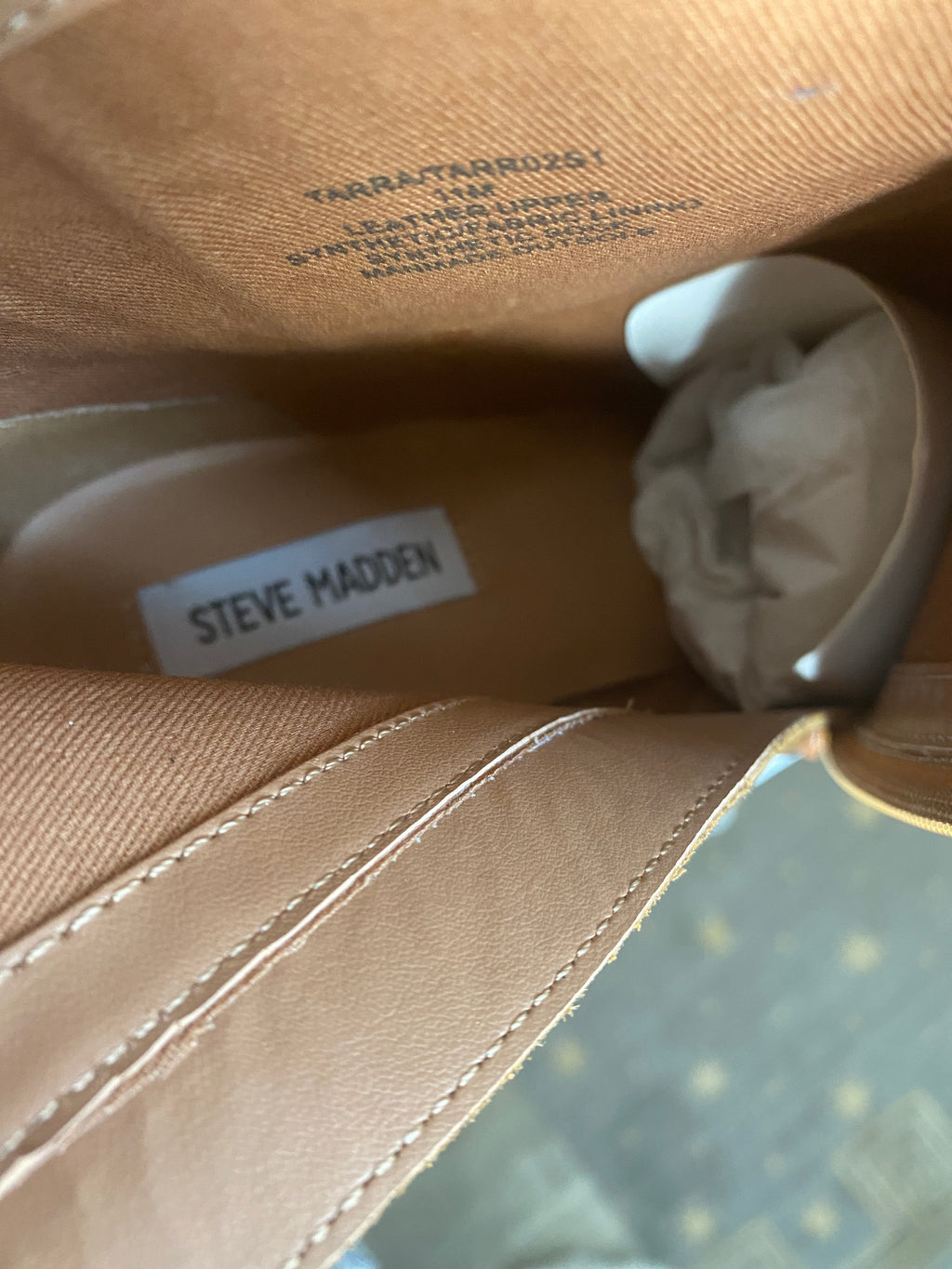 Steve Madden leather booties (Sz 11)